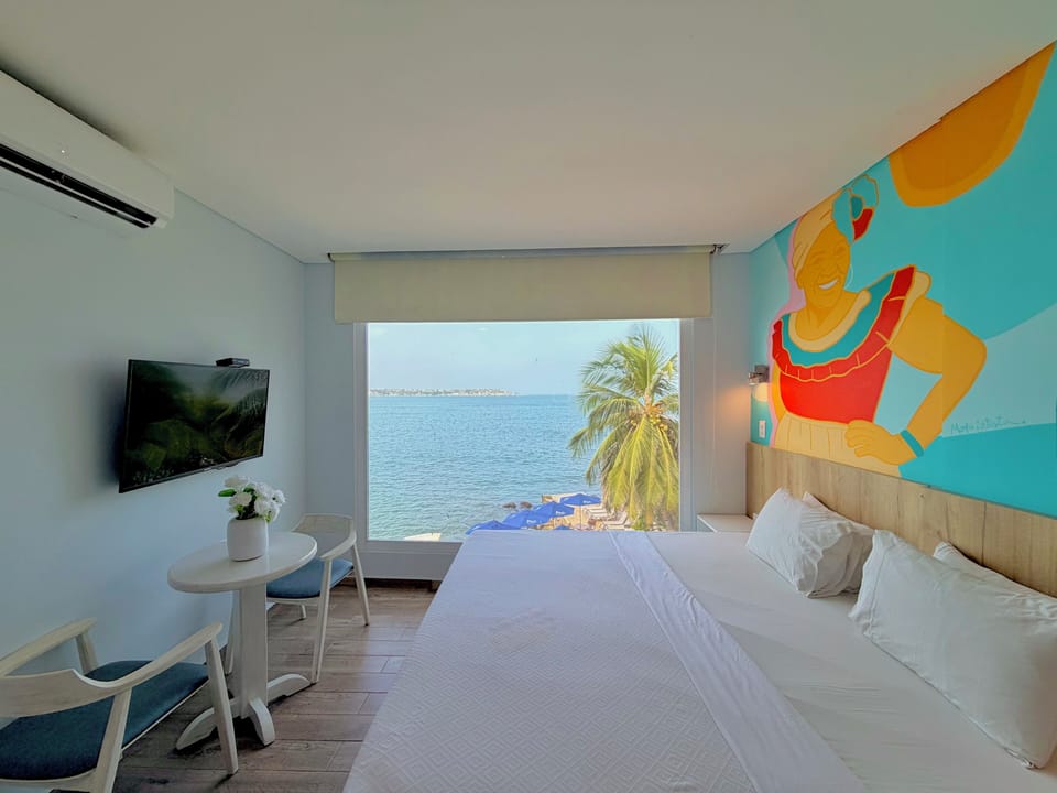 Superior Double or Twin Room, Sea View | In-room safe, free WiFi, bed sheets