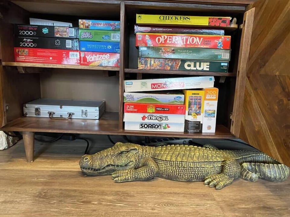 Don't agree to play Sobek in poker. He always wins on the river.