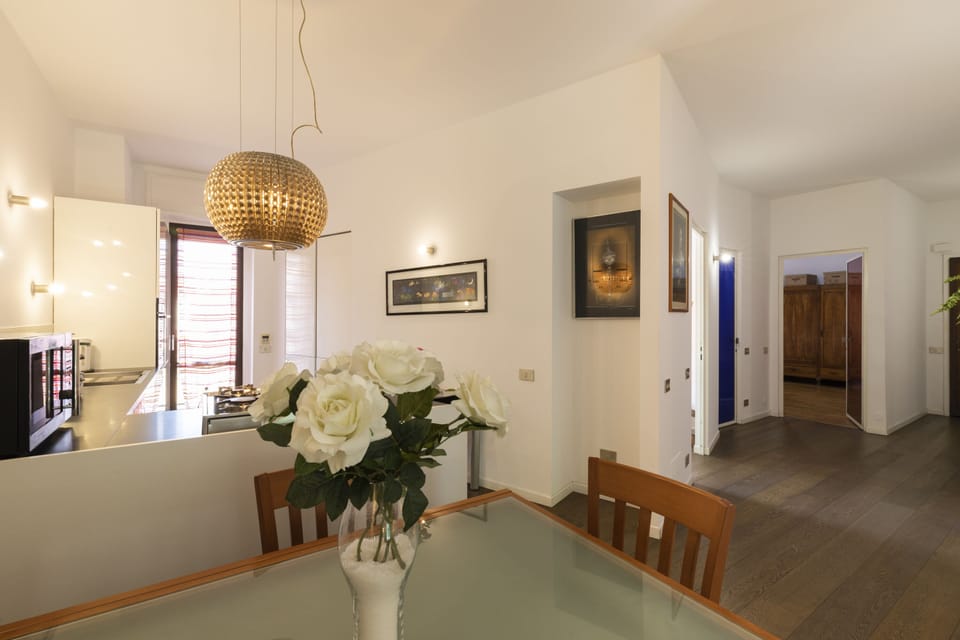 City Apartment | Living area | 42-inch flat-screen TV with digital channels, TV