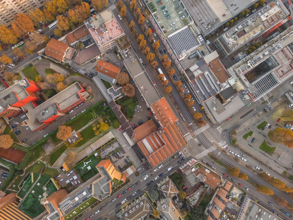 Aerial view