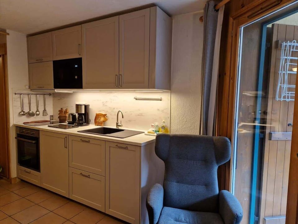 Open plan kitchen