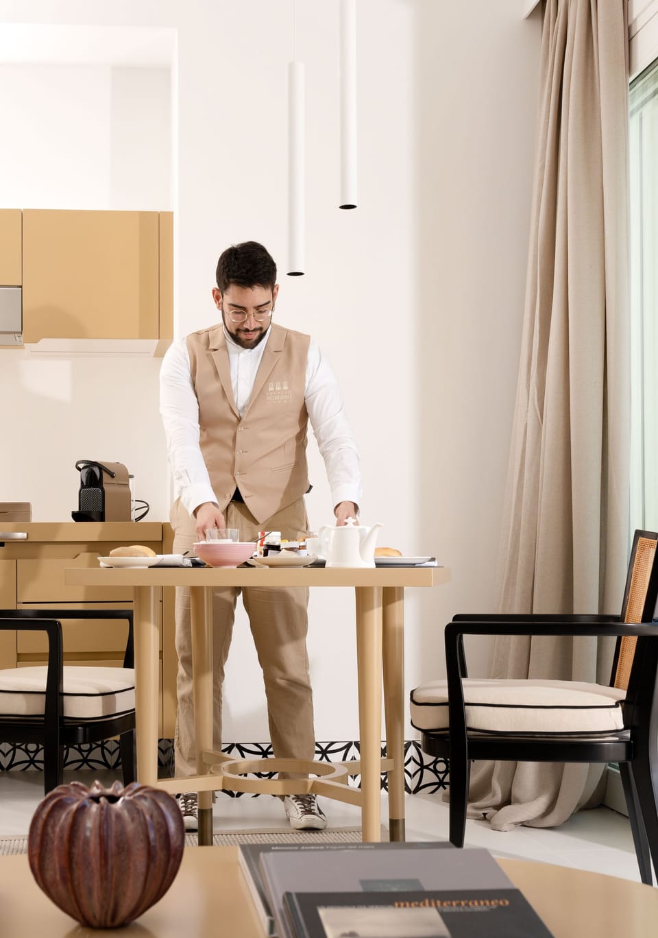 Daily continental breakfast for a fee