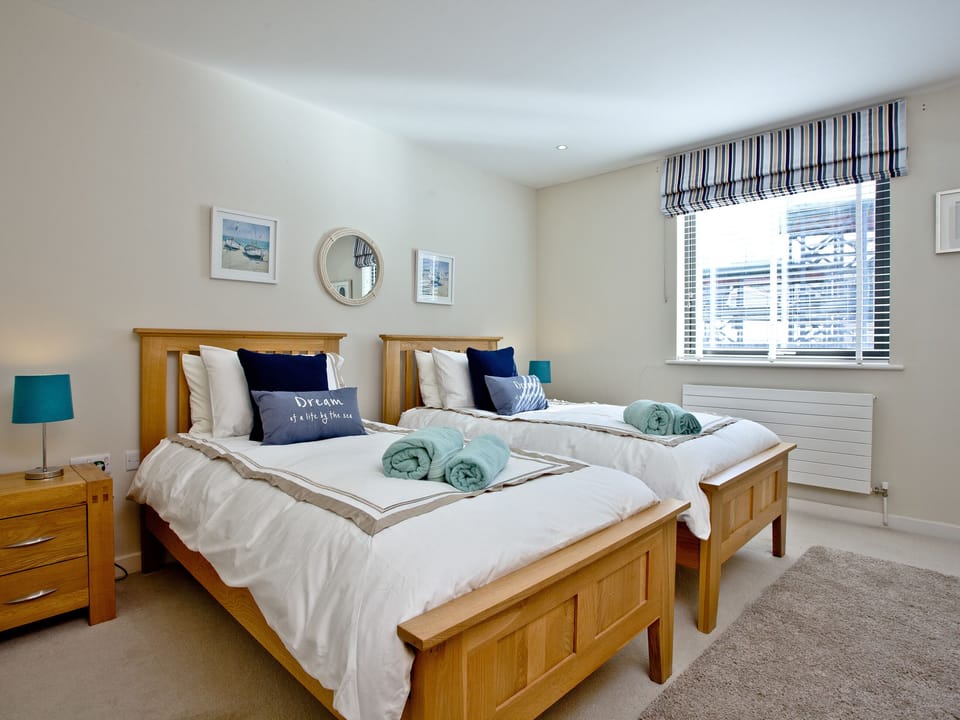 Comfortable twin bedroom | Bliss - Horizon View, Westward Ho!