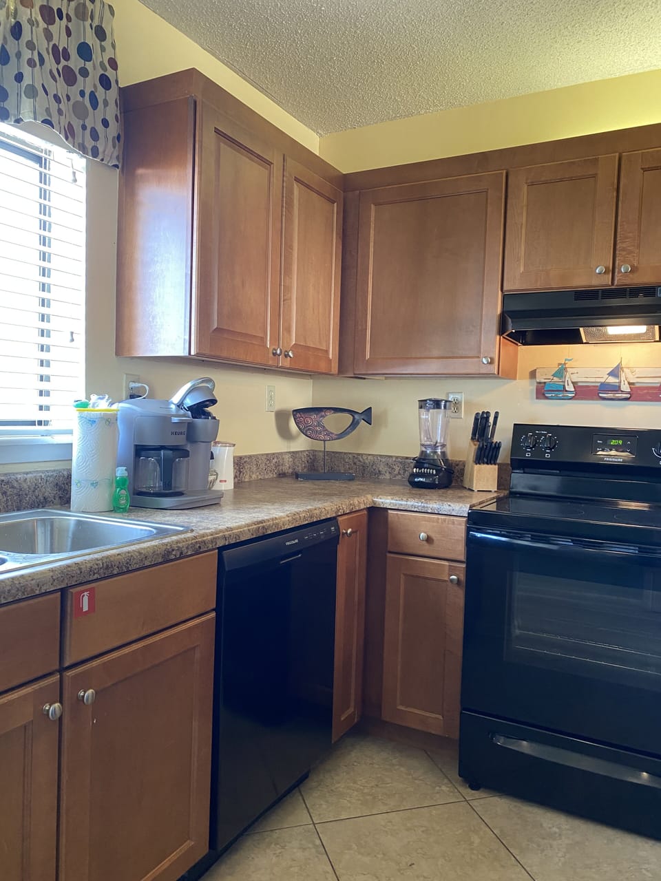 Fully equipped kitchen