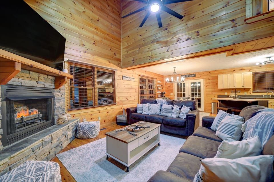 Living area on the main floor