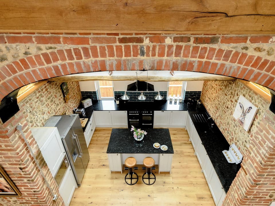 Contemporary kitchen area | Pipistrelle Barn, North Walsham