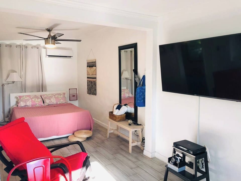 Large  smart TV for those nights in