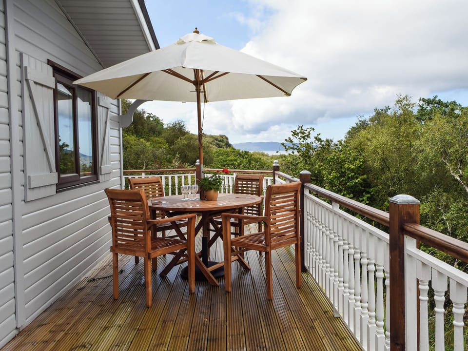 Decking | Catkin Lodge - Lunga Estate Lodges, Craobh Haven