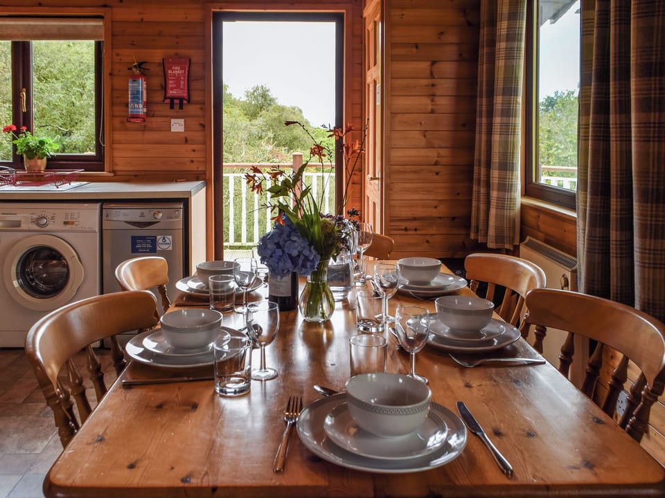 Dining Area | Catkin Lodge - Lunga Estate Lodges, Craobh Haven