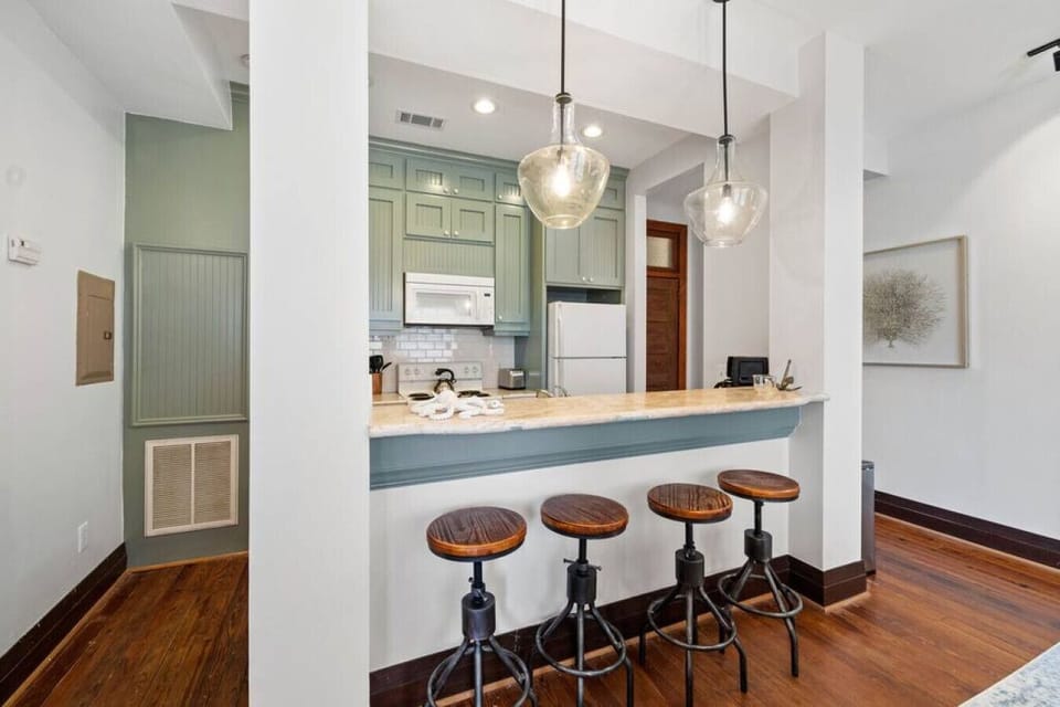 Whip up delicious meals in this charming kitchen