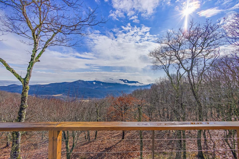 Layered Blue Ridge Mountain Views