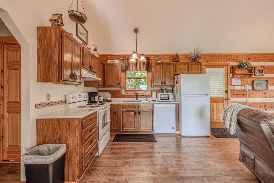 Open concept kitchen