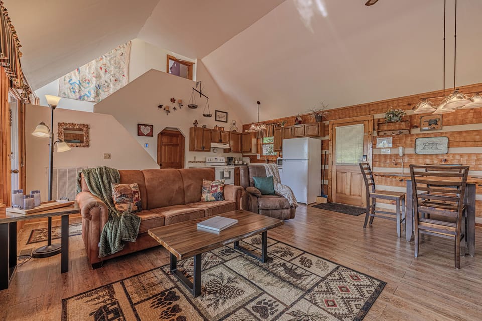 You’ll love the spacious open concept throughout the main living area.