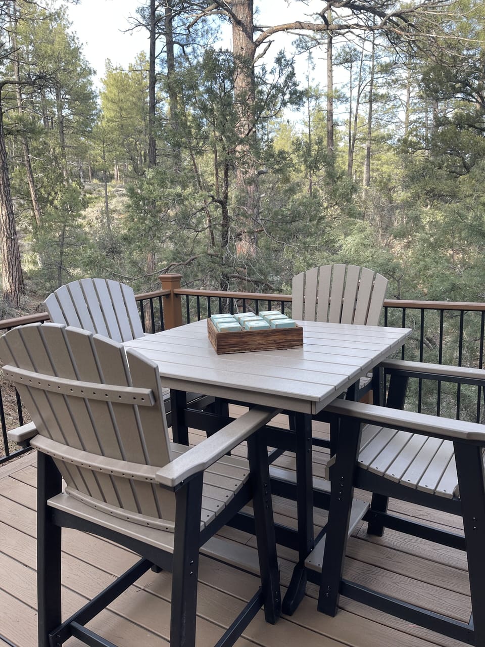 Back deck - grilling or relaxing - our favorite spot!