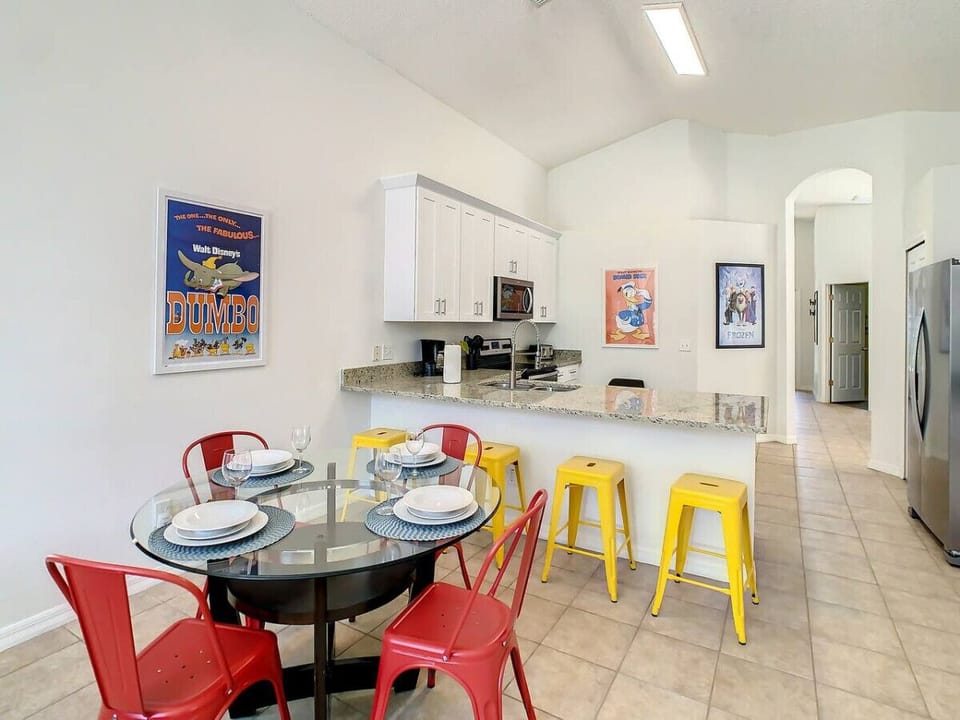Gather and enjoy a wonderful meal in our dining space.