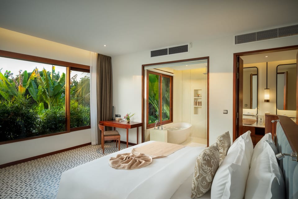 Private Pool Deluxe Villa - 3 Bedrooms | Premium bedding, free minibar, in-room safe, individually decorated