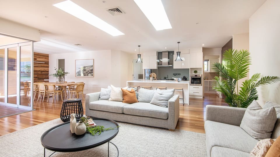 Spacious Living, Dining and Kitchen area