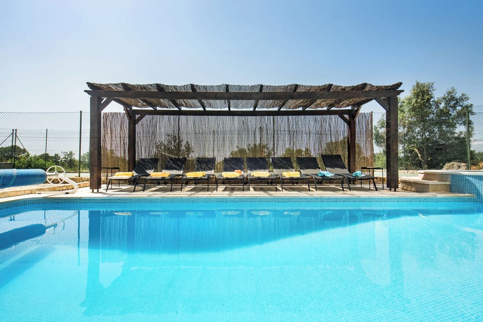 Swimming Pool with Pergola