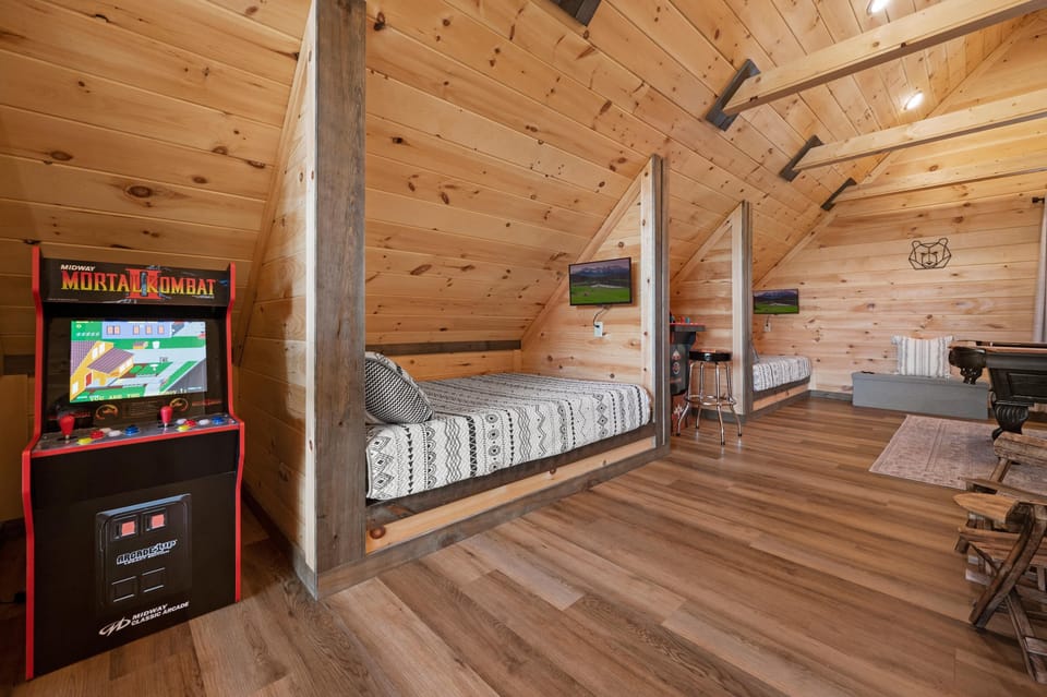 Choose from multiple different video games when staying at Midnight Ridge Lodge.