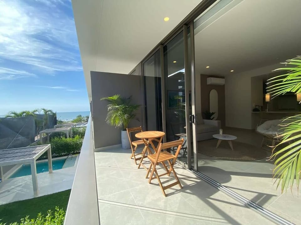 Stunning balcony with great view