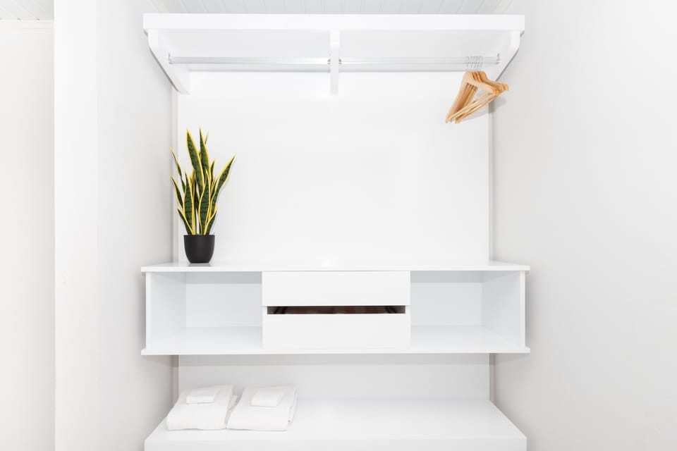 Find your perfect fit in Bedroom 3, where ample closet space offers room for all your wardrobe essentials. Stay organized and stylish with plenty of room to store your treasures.