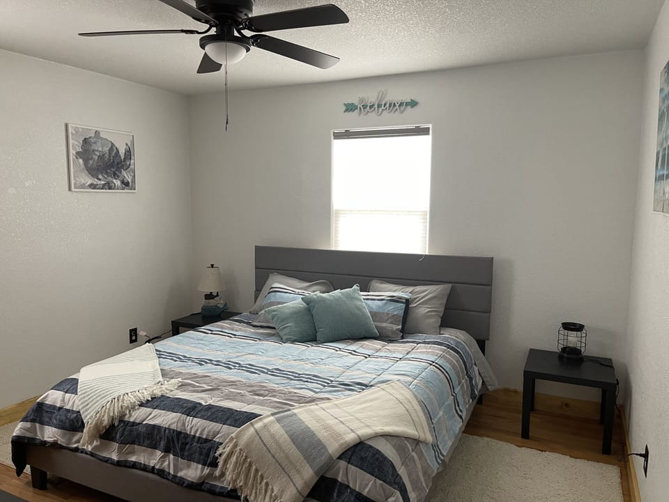 Perfect king bed retreat for couples or additional guests!