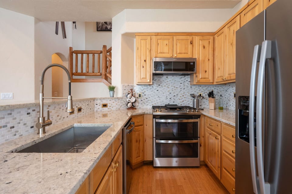 Fully equipped kitchen