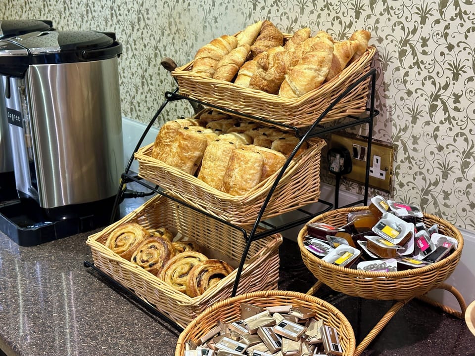 Daily continental breakfast for a fee
