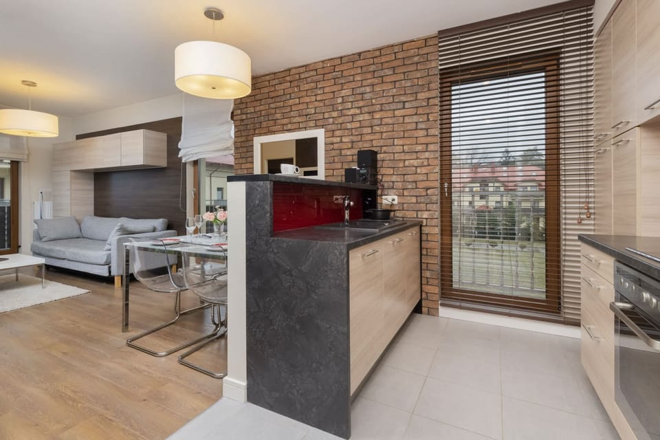 Kitchenette is very bright and modern. The kitchenette will definitely come in handy during longer stays.