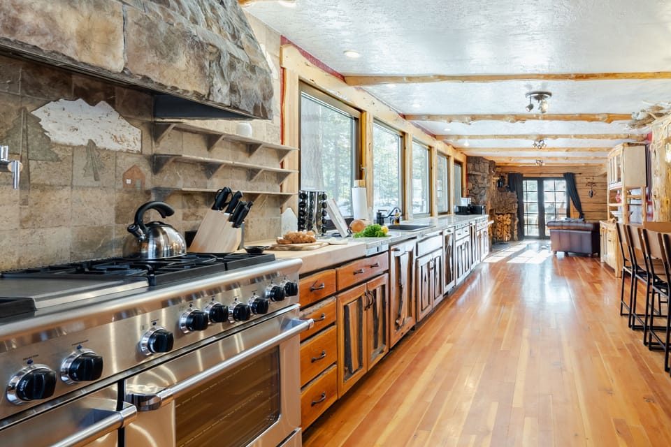 Chef's kitchen.