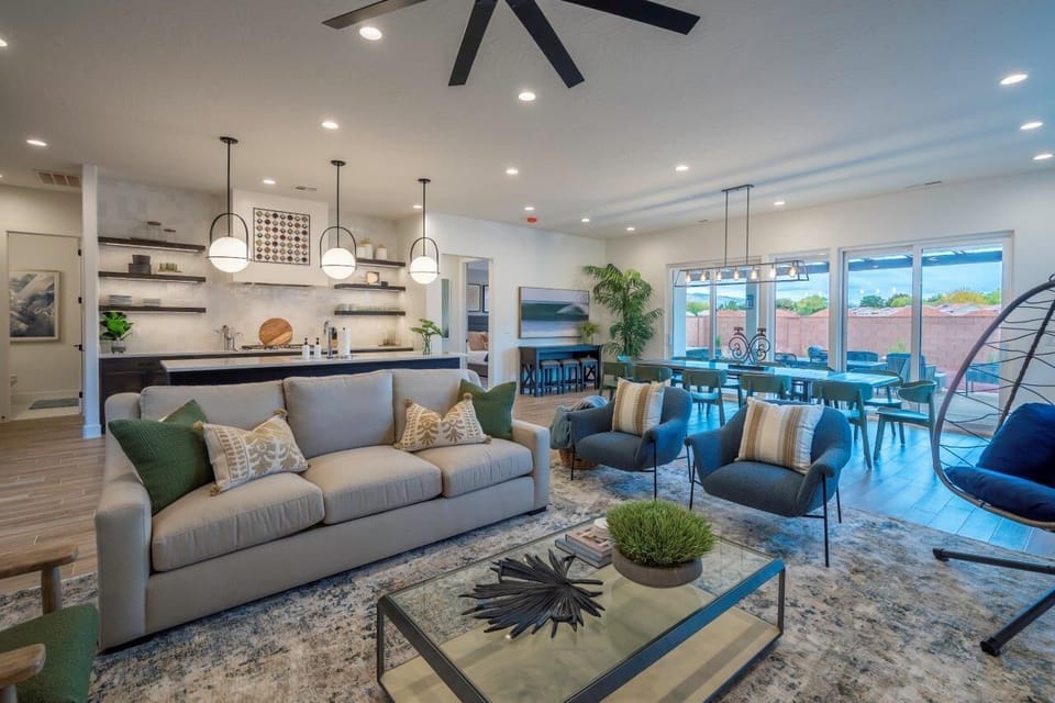 Villa 63 - Just ONE of the incredible living rooms you would have access to!