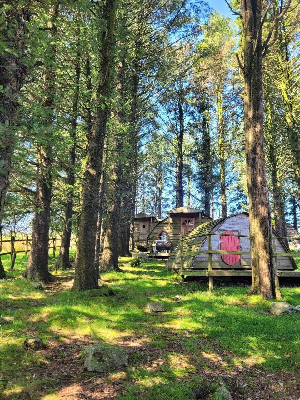 Chalet, Shared Bathroom (Glamping pods) | Iron/ironing board, free WiFi, bed sheets