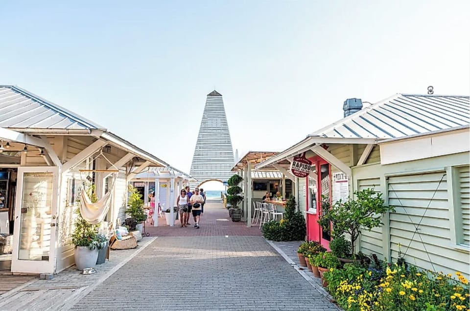 Ride bikes to Seaside—just a quick, scenic trip away.