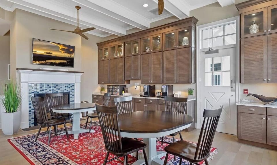 The Coastal Club Coffee Room at the Clubhouse