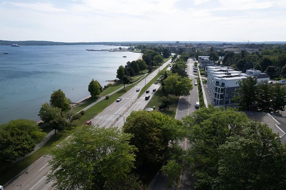 Bay street looking over West End Beach. West Bay.

Just steps from the beach and all of downtown.