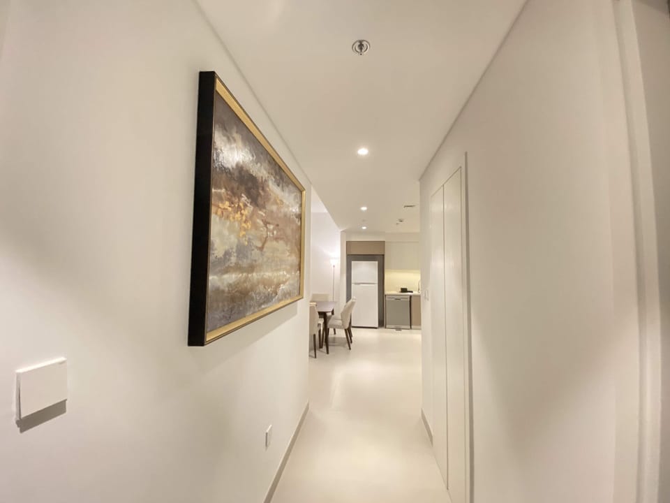 Panoramic Apartment | Bathroom | Free toiletries, hair dryer, towels, soap