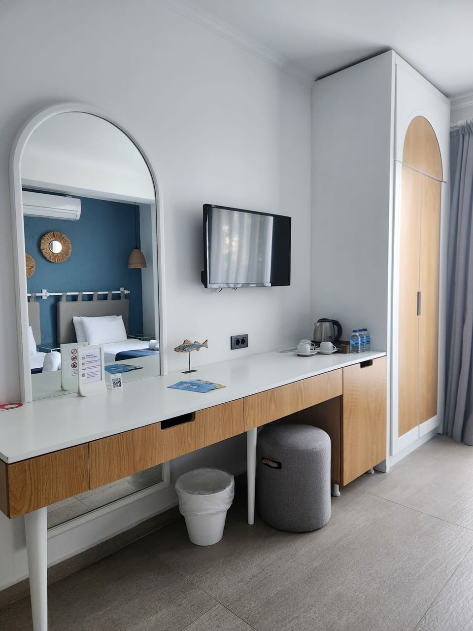 Standard Triple Room, Garden View | Premium bedding, down comforters, minibar, in-room safe