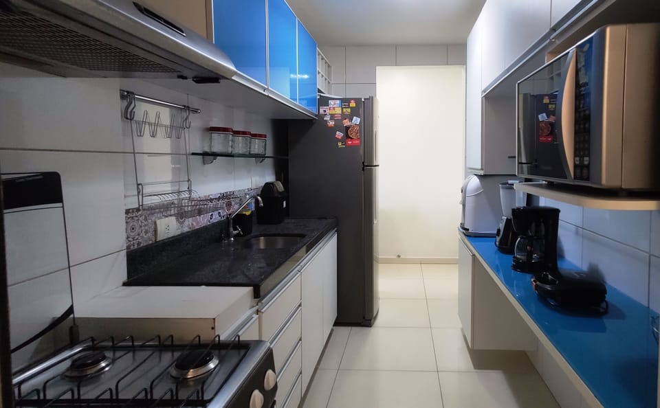 Apartment | Private kitchen | Microwave, oven, blender, cookware/dishes/utensils