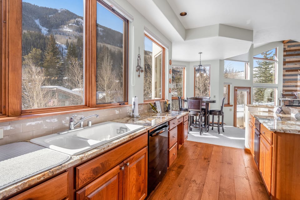 Kitchen with Views from All Angles