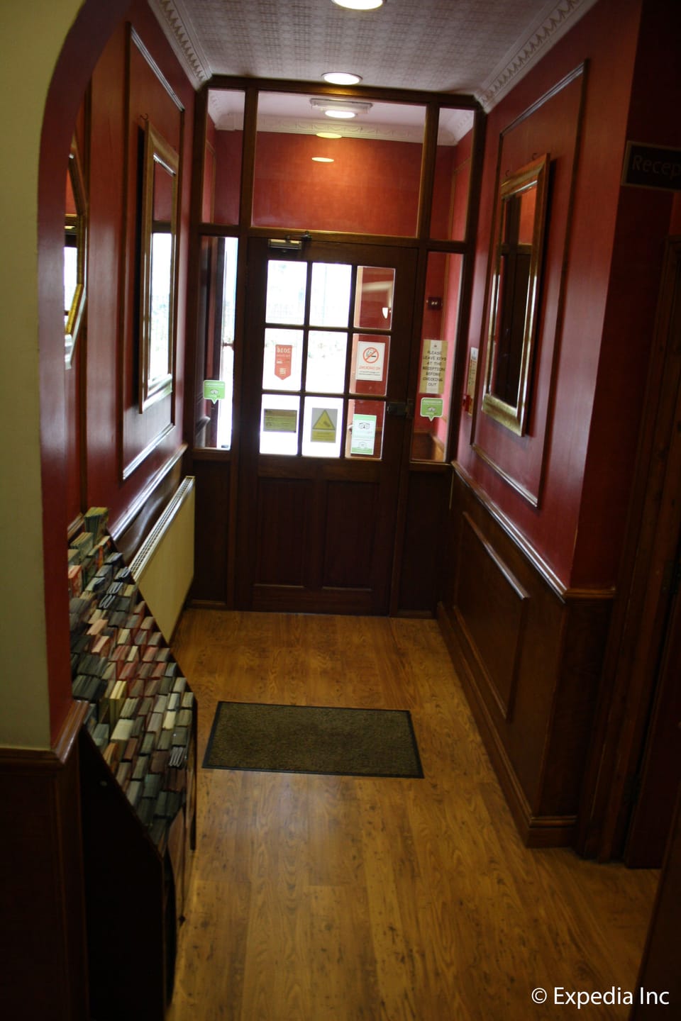 Interior entrance