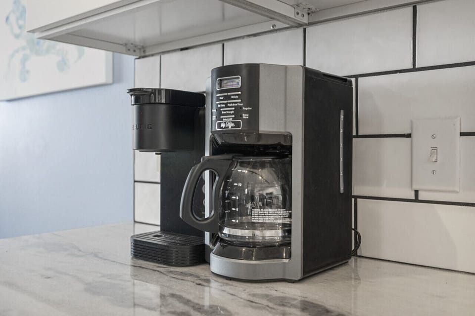 Coffee Pot and Kuerig!