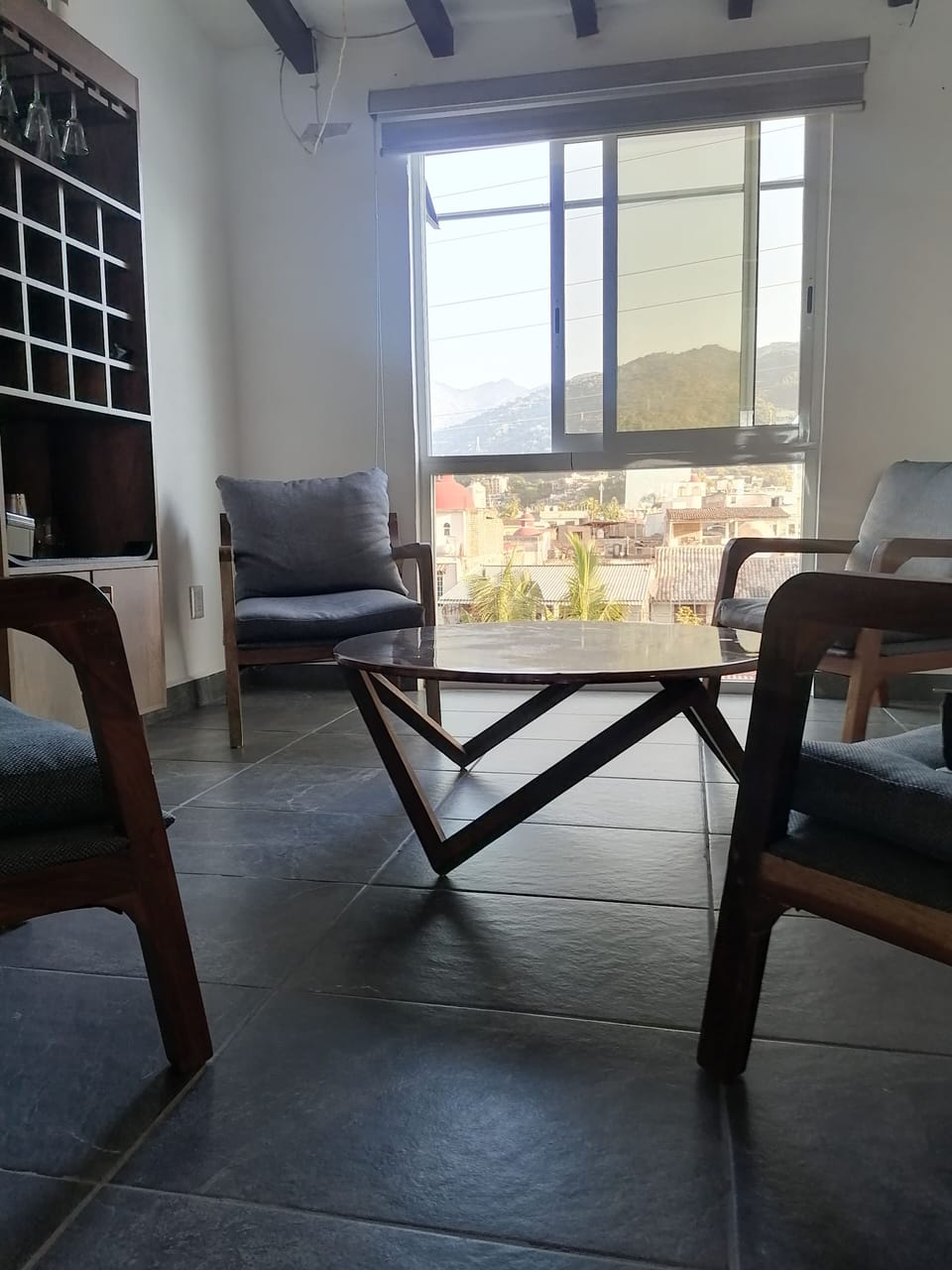 Apartment, 1 Bedroom, Smoking, Balcony | Living area