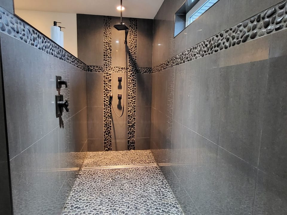 Master suite shower