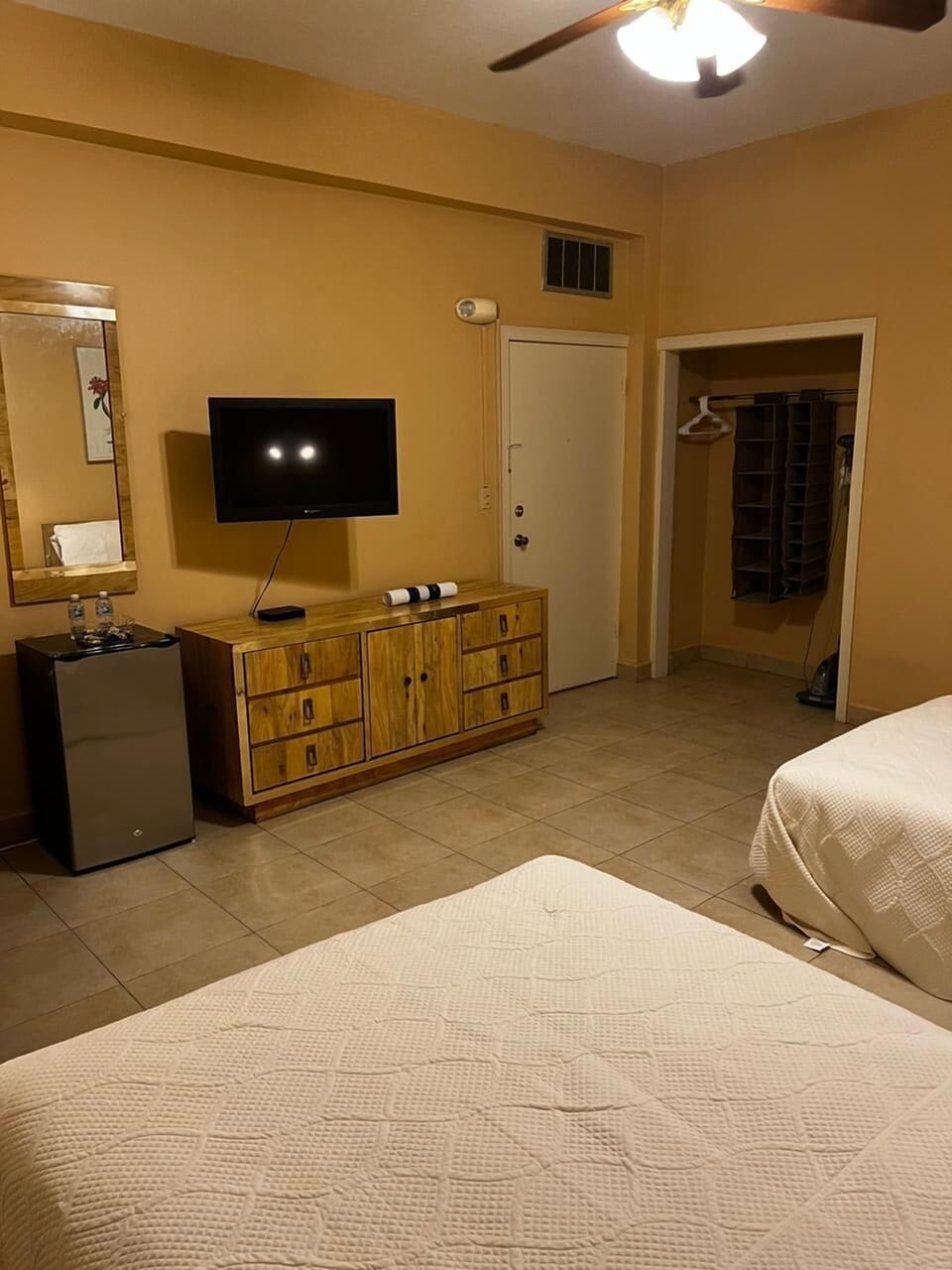 Basic Double Room | Premium bedding, down comforters, pillowtop beds, desk