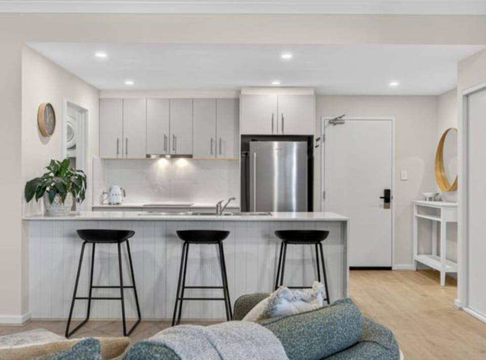 Well equipped kitchen.