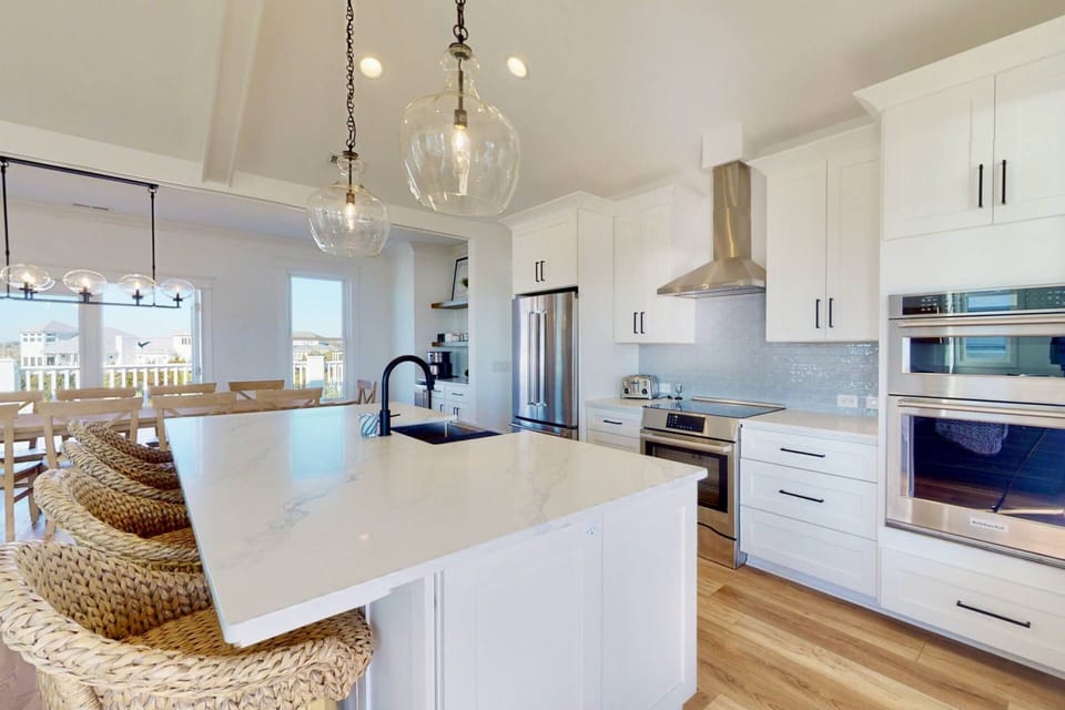With plenty of counter space you will be able to cook that great meal