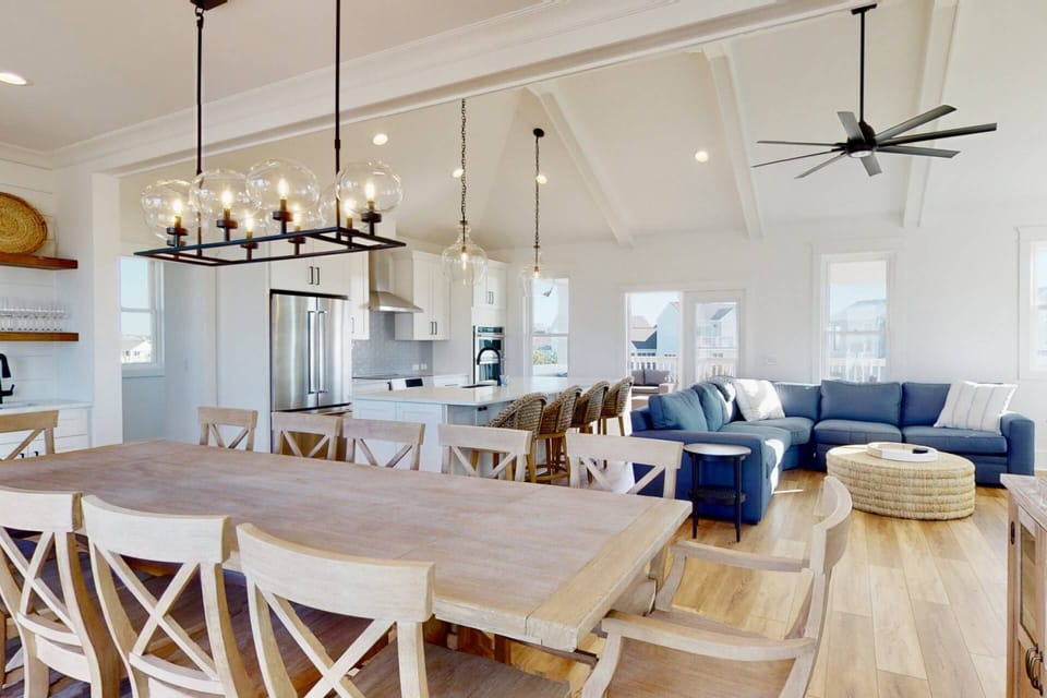 You will not feel cramped at Beach Bliss