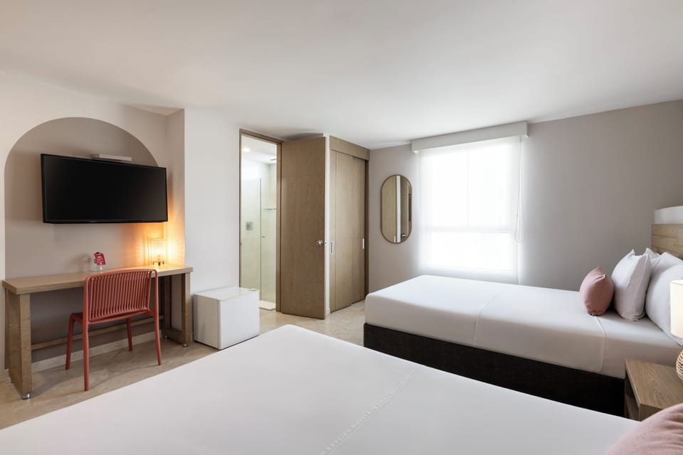 Superior Room, 2 Double Beds | Select Comfort beds, minibar, in-room safe, desk