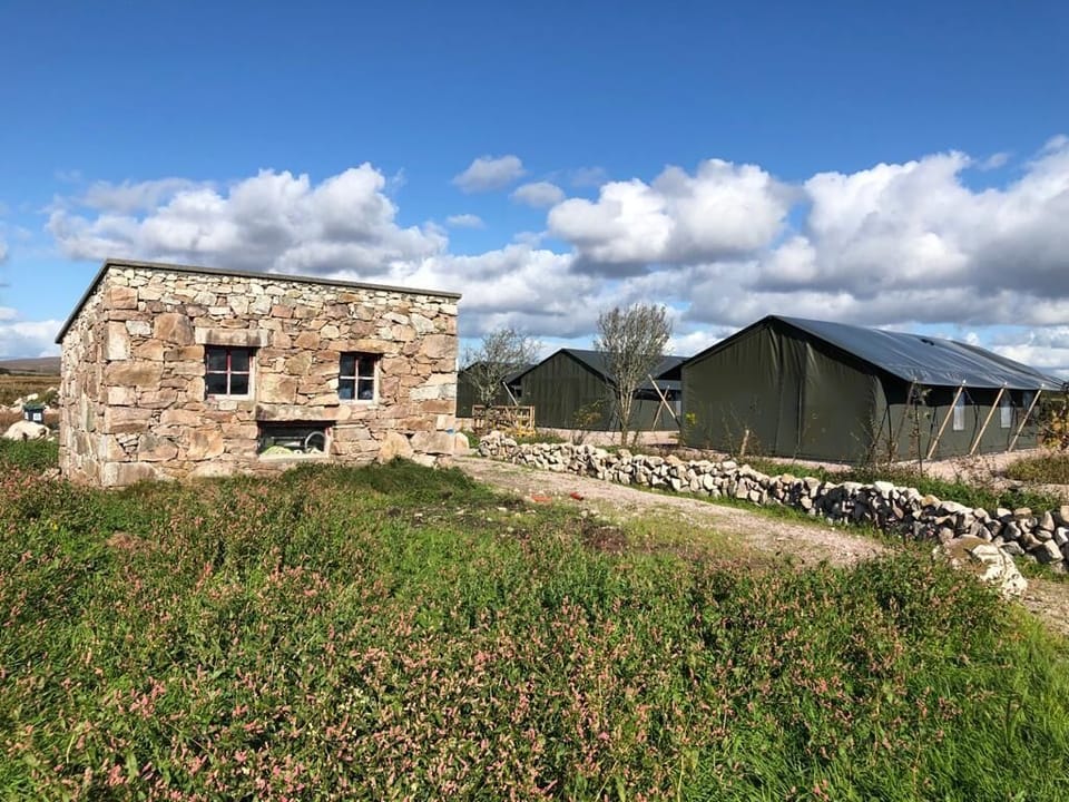 Even our stone outbuildings are smiling!