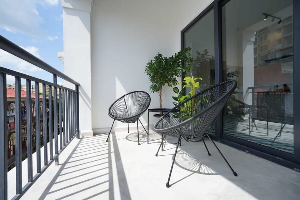 Lovely private balcony